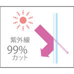 紫外線99％カット